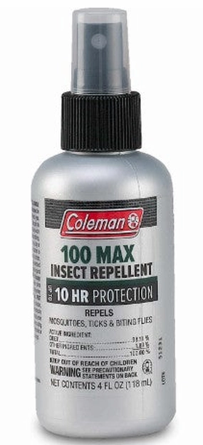100% DEET Insect Repellent - 4oz Pump