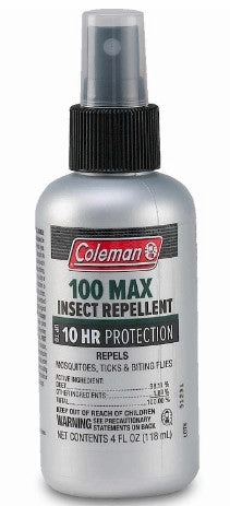 100% DEET Insect Repellent - 4oz Pump