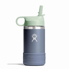 12 oz Kids Wide Straw Cap w/ Boot