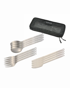 12pc. Titanium Cutlery Set
