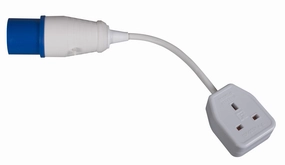 13A trailing mains socket adaptor - UK