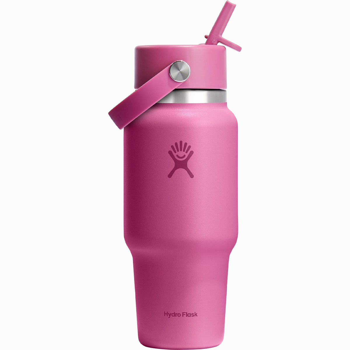 24 oz Wide Flex Straw Travel Bottle