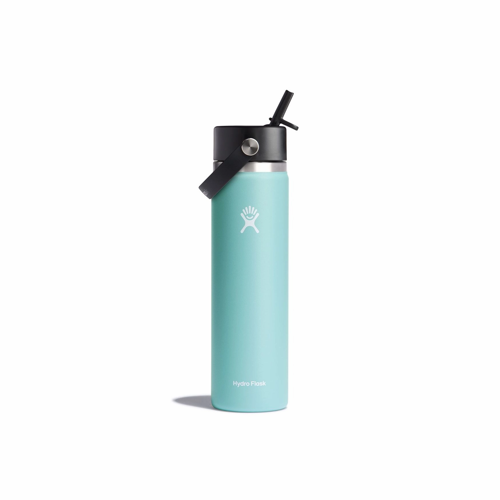 24 oz Wide Mouth Bottle with Flex Straw Cap