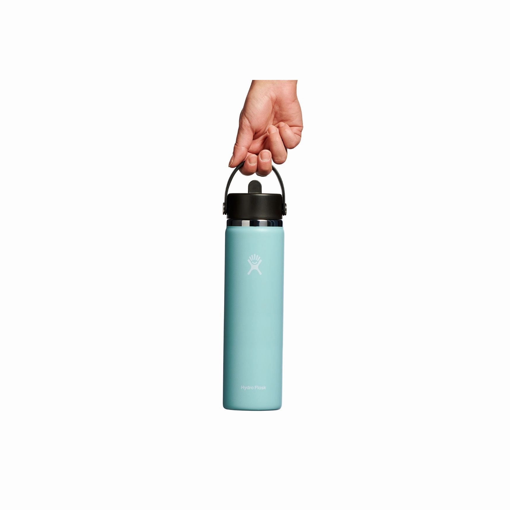 24 oz Wide Mouth Bottle with Flex Straw Cap