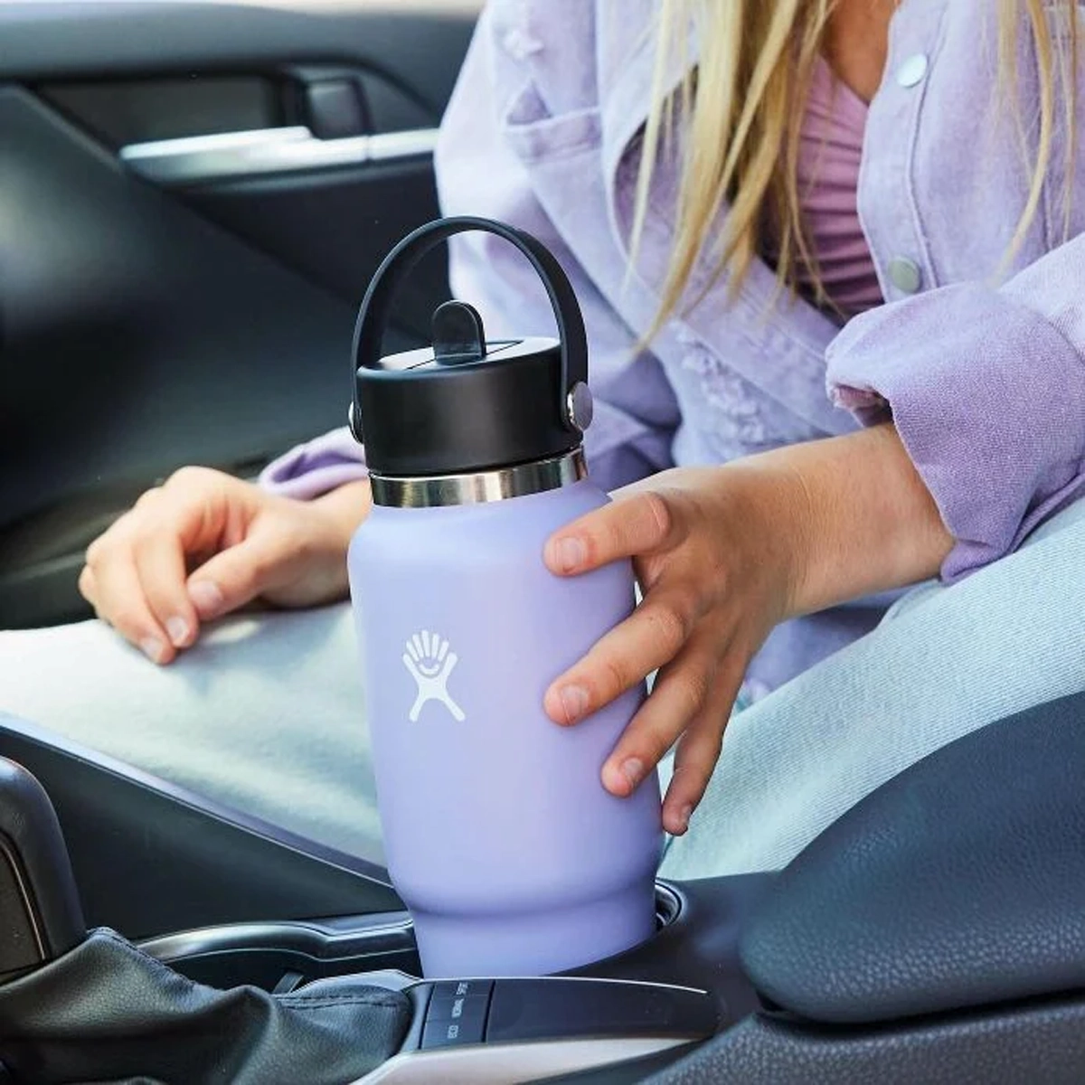 32 oz Wide Flex Straw Travel Bottle