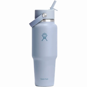 32 oz Wide Flex Straw Travel Bottle