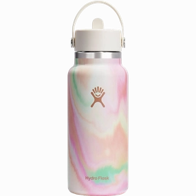 32 oz Wide Mouth Flex Straw Cap