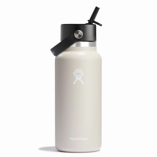 32 oz Wide Mouth with Flex Straw Cap Bottle