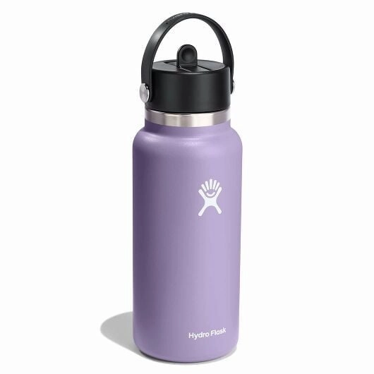 32 oz Wide Mouth with Flex Straw Cap Bottle