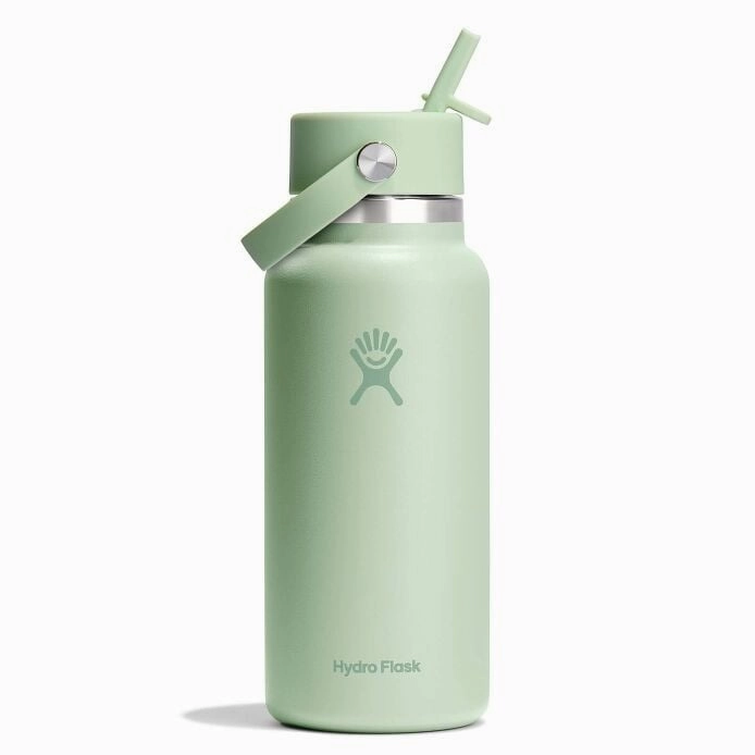 32 oz Wide Mouth with Flex Straw Cap Bottle