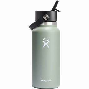 32 oz Wide Mouth with Flex Straw Cap