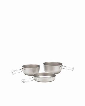3 Piece Titanium Cookset