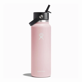40 oz Wide Mouth with Flex Straw Cap Bottle