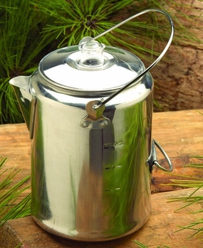 9 Cup Aluminum Percolator