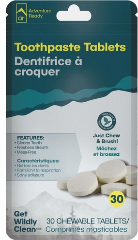 Adventure Ready Toothpaste Tabs Refill - 30