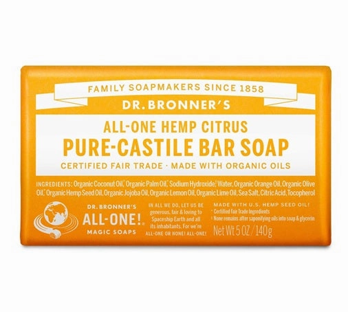 All-One Citrus Pure-Castile Bar Soap