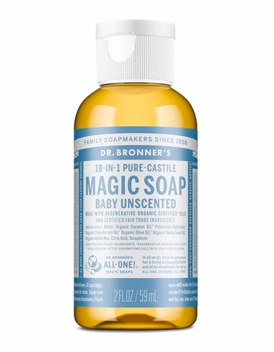 Baby Unscented Pure-Castile Magic Soap - 2oz
