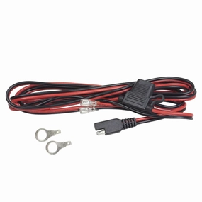 Battery Terminal connector w/ 12" pig tail (SAE to spade)