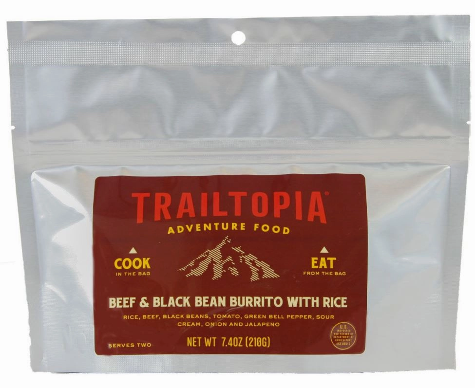 Beef and Black Bean Burrito