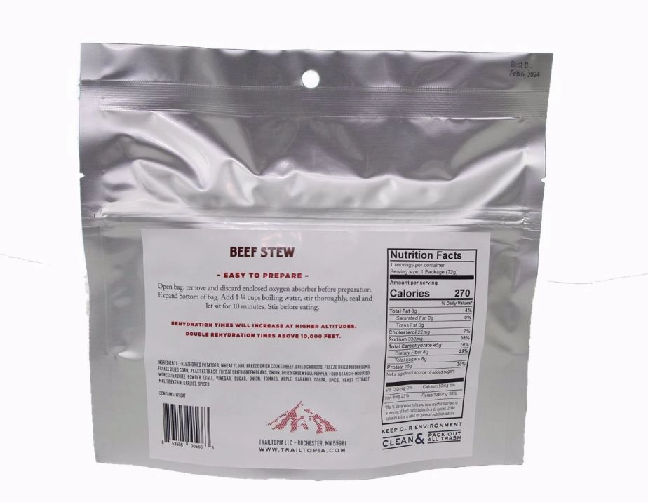 Beef Stew (Single Serving)