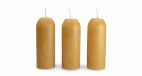 Beeswax Candles (3 Pack)