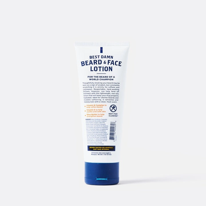 Best Damn Beard & Face Lotion