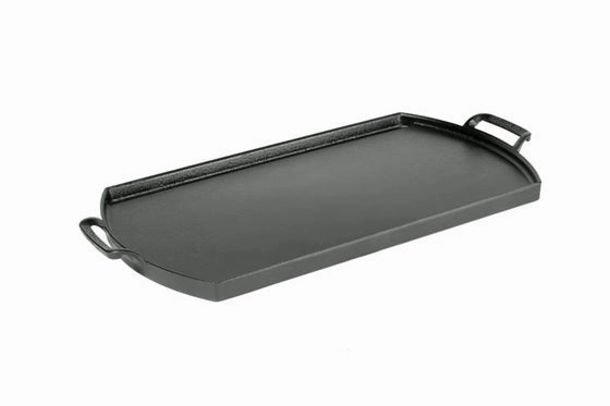 Blacklock Triple Seasoned Cast Iron Double Burner Griddle