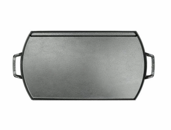 Blacklock Triple Seasoned Cast Iron Double Burner Griddle