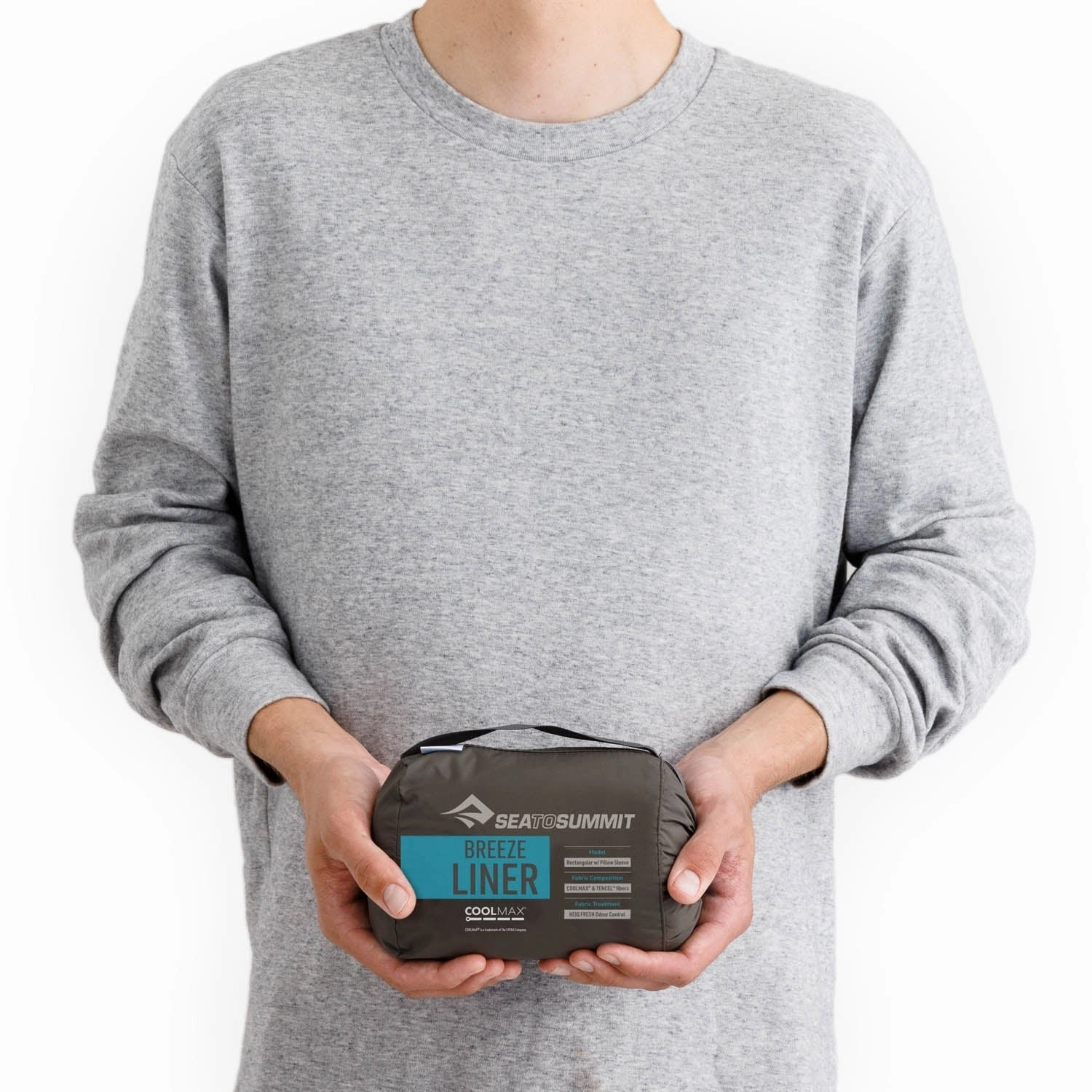Breeze Sleeping Bag Liner - Rectangular with Pillow Sleeve