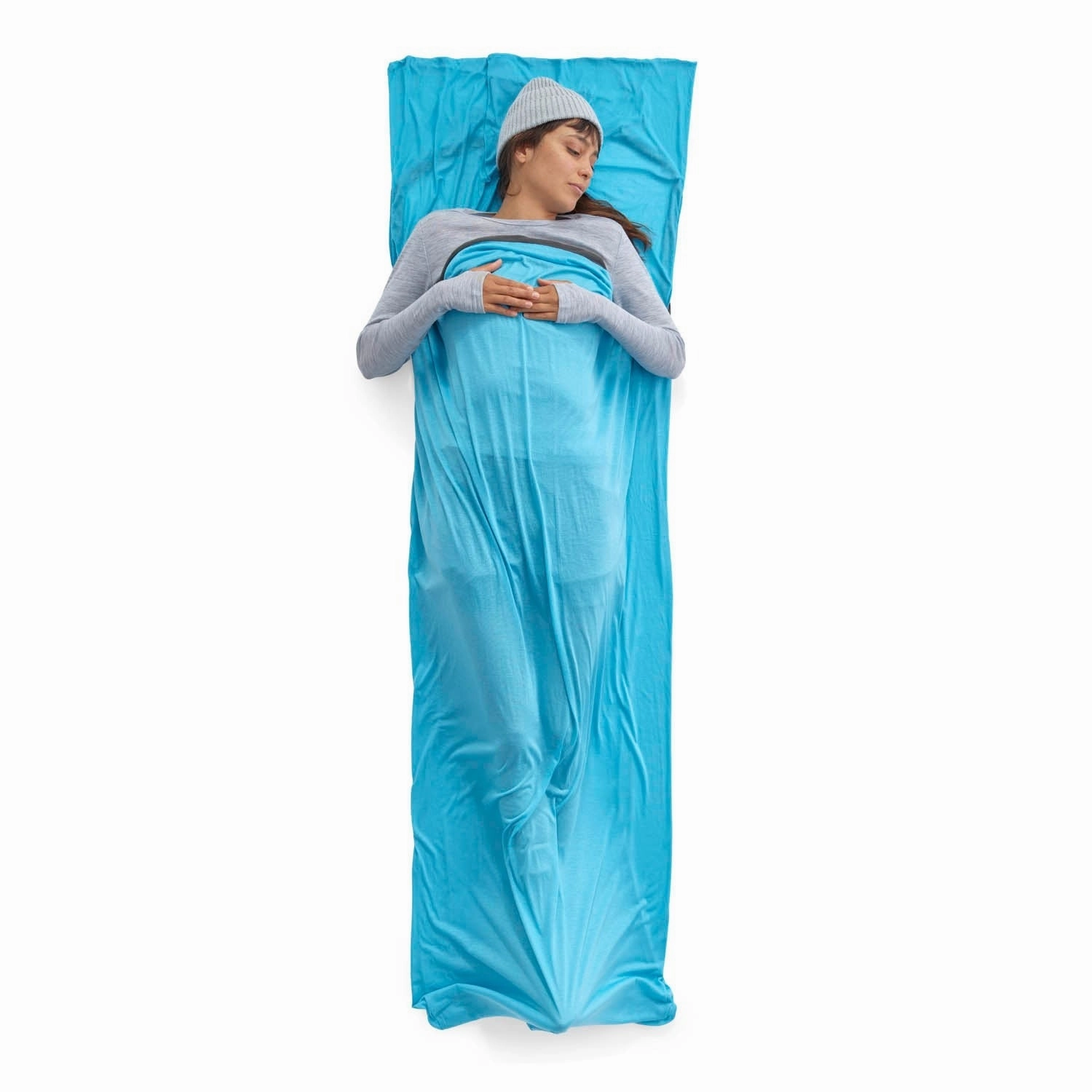 Breeze Sleeping Bag Liner - Rectangular with Pillow Sleeve