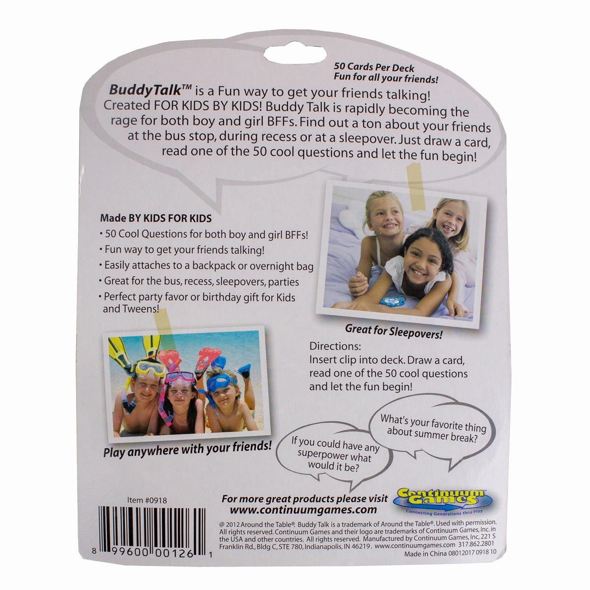Buddy Talk - Icebreaker Game