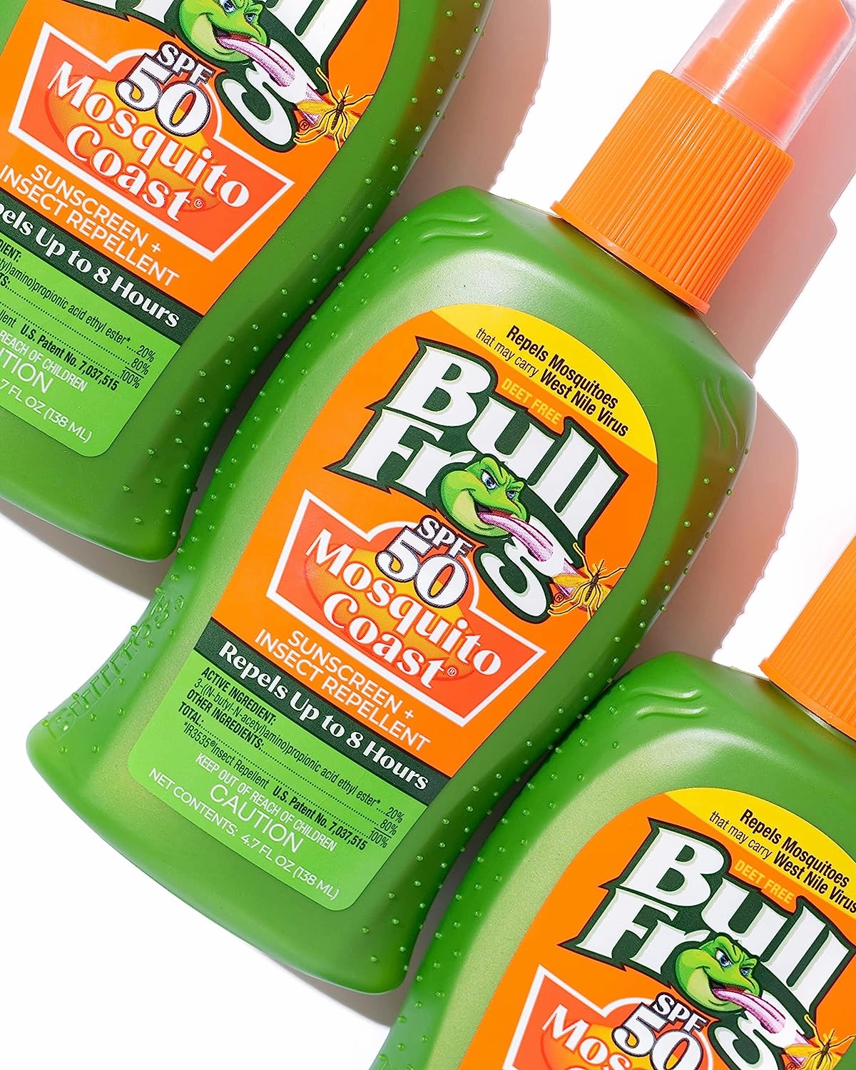 Bullfrog Mosquito Coast Sunscreen and Insect Repellent Pump Spray