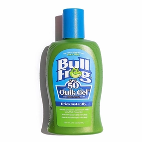 Bullfrog Quik Gel Broad Spectrum SPF 50 Gel Sunscreen