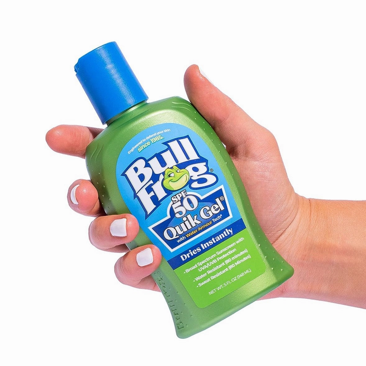 Bullfrog Quik Gel Broad Spectrum SPF 50 Gel Sunscreen
