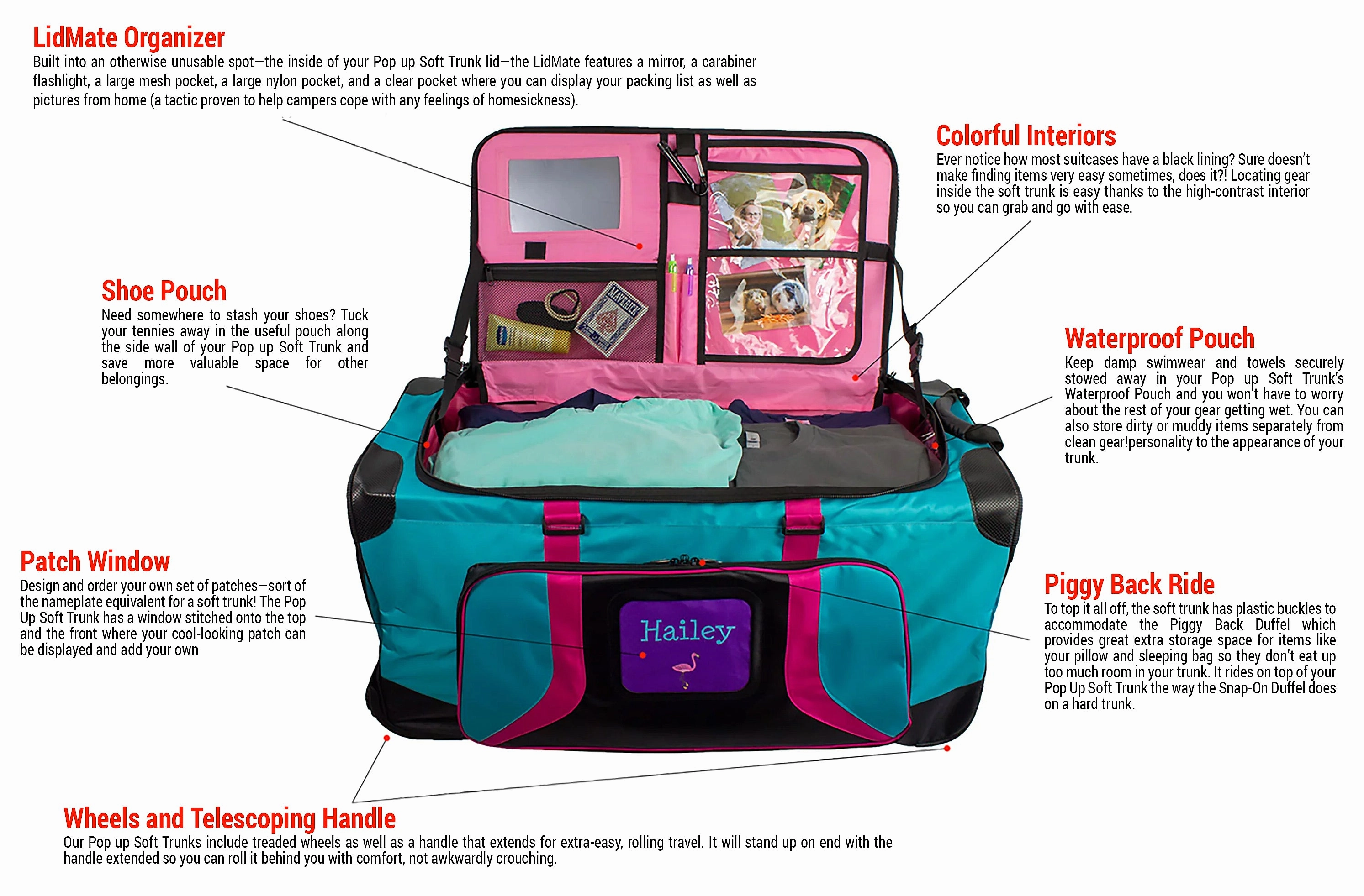 C&N Pop Up Soft Camp Trunk Duffle