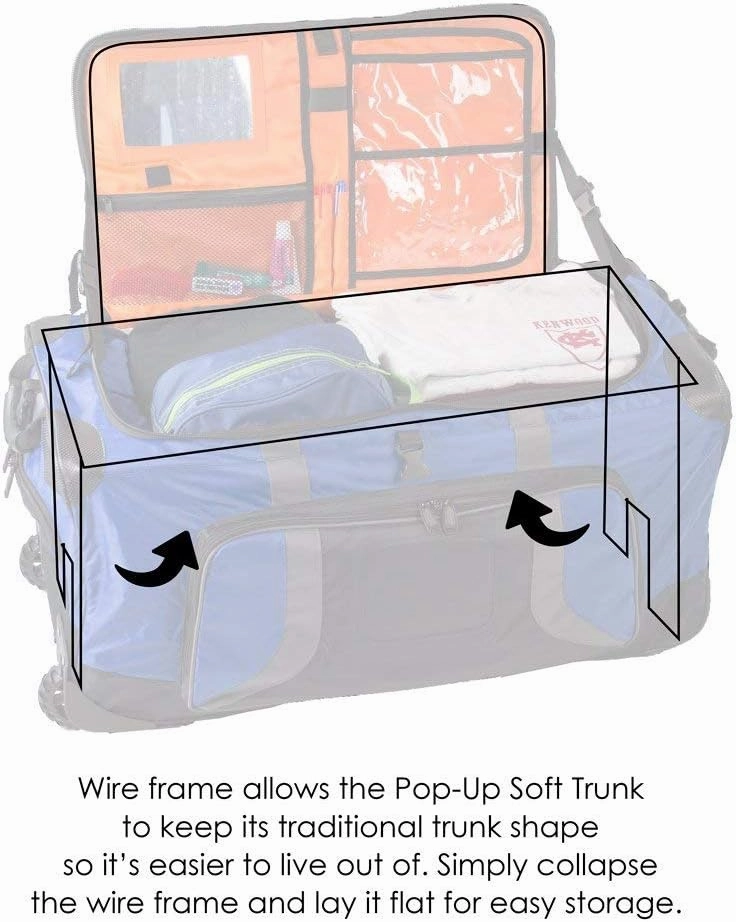 C&N Pop Up Soft Camp Trunk Duffle