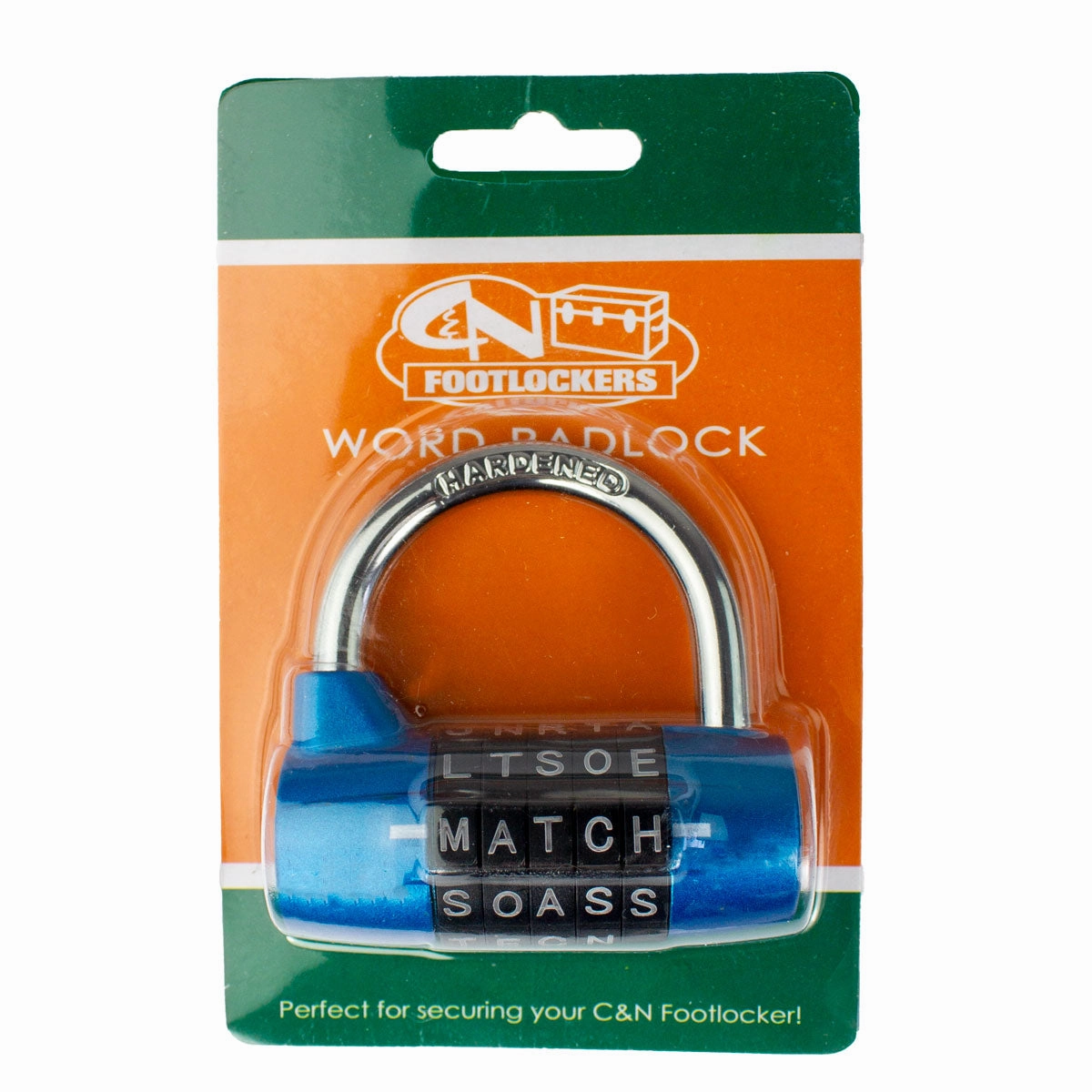 C&N Word Padlock
