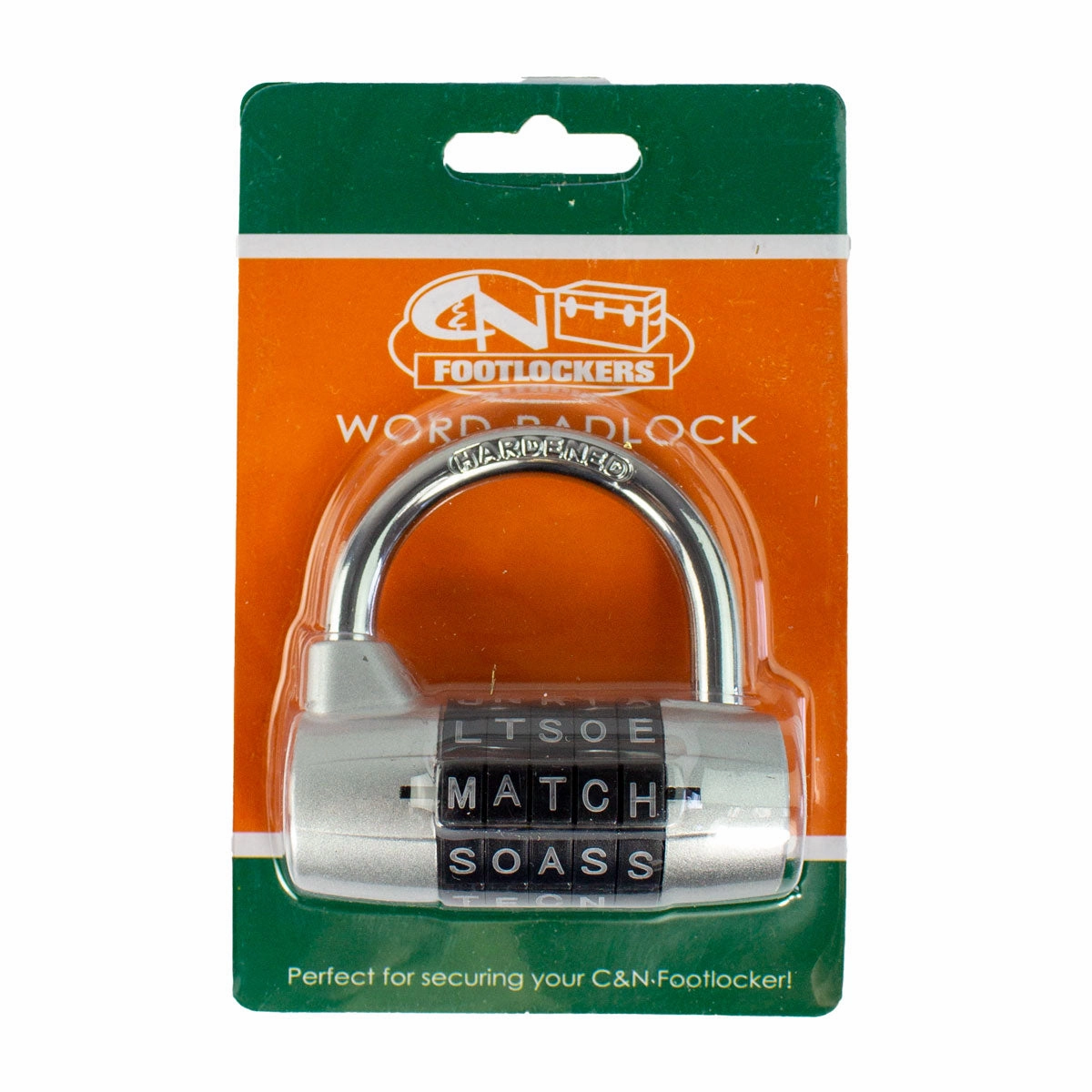 C&N Word Padlock