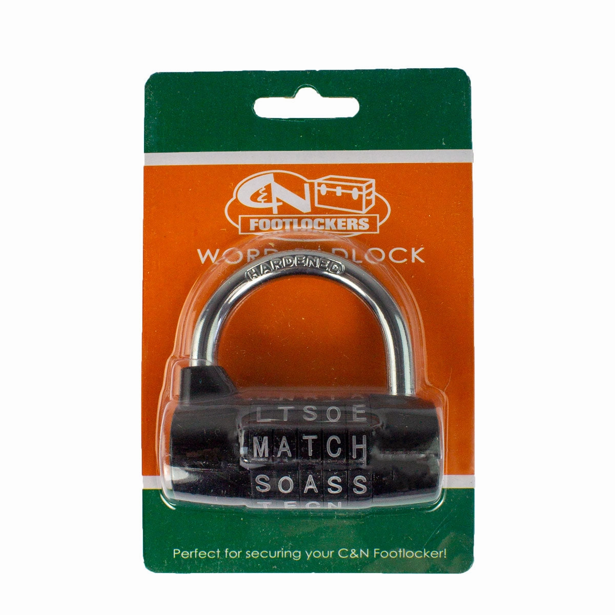 C&N Word Padlock