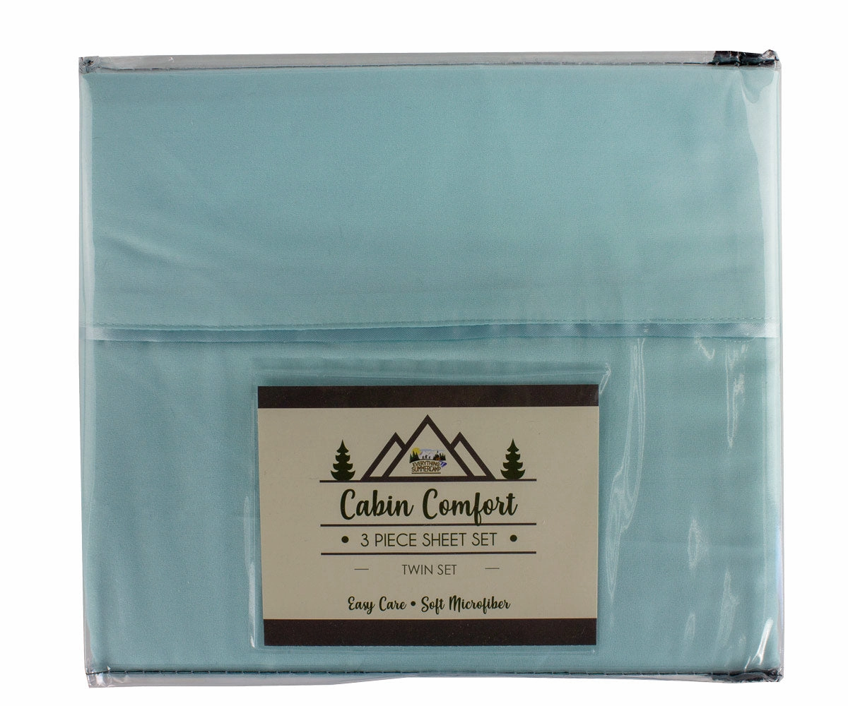 Cabin Comfort Camp Sheets Cot Set