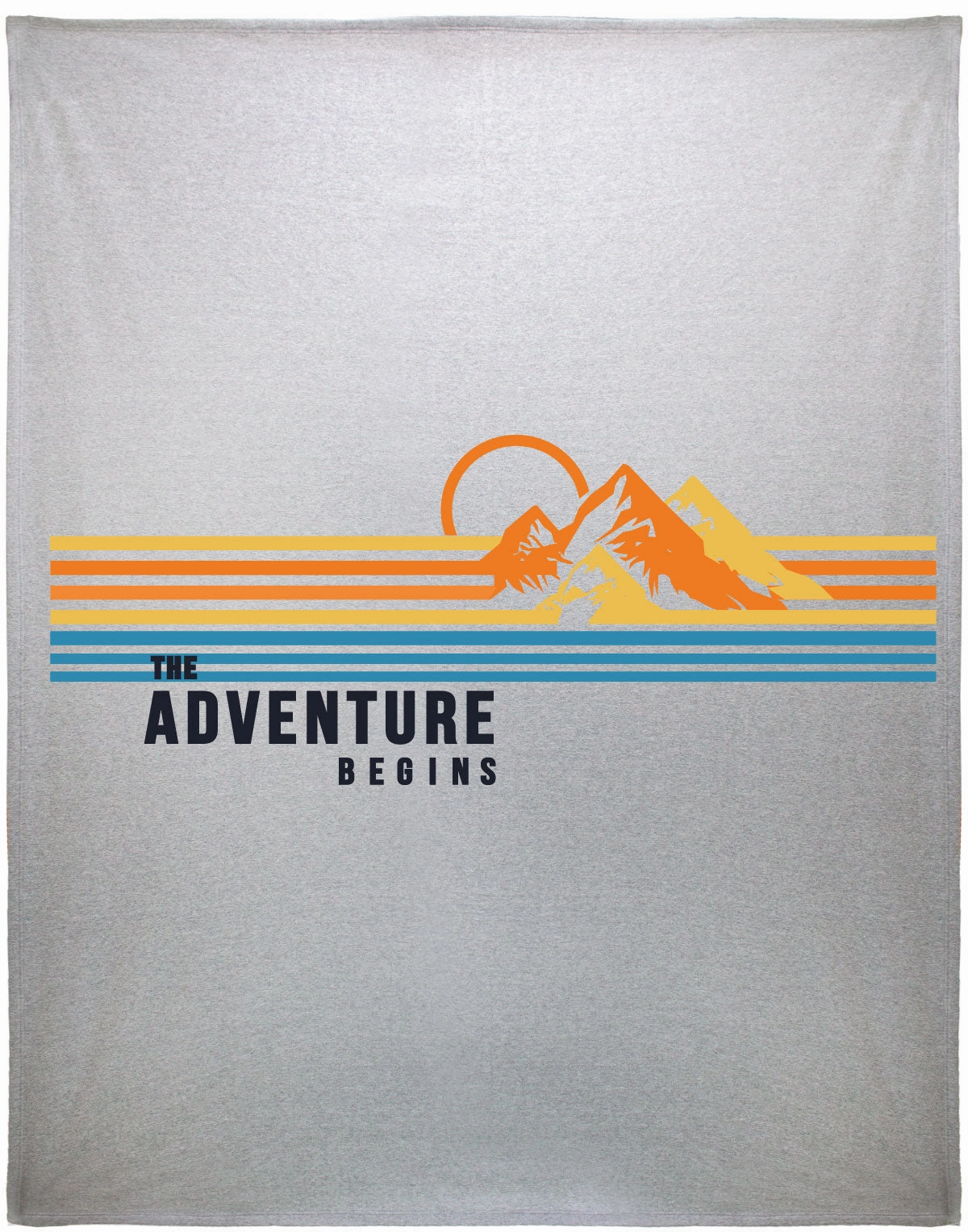 Cabin Comfort Graphic Sweatshirt Blanket