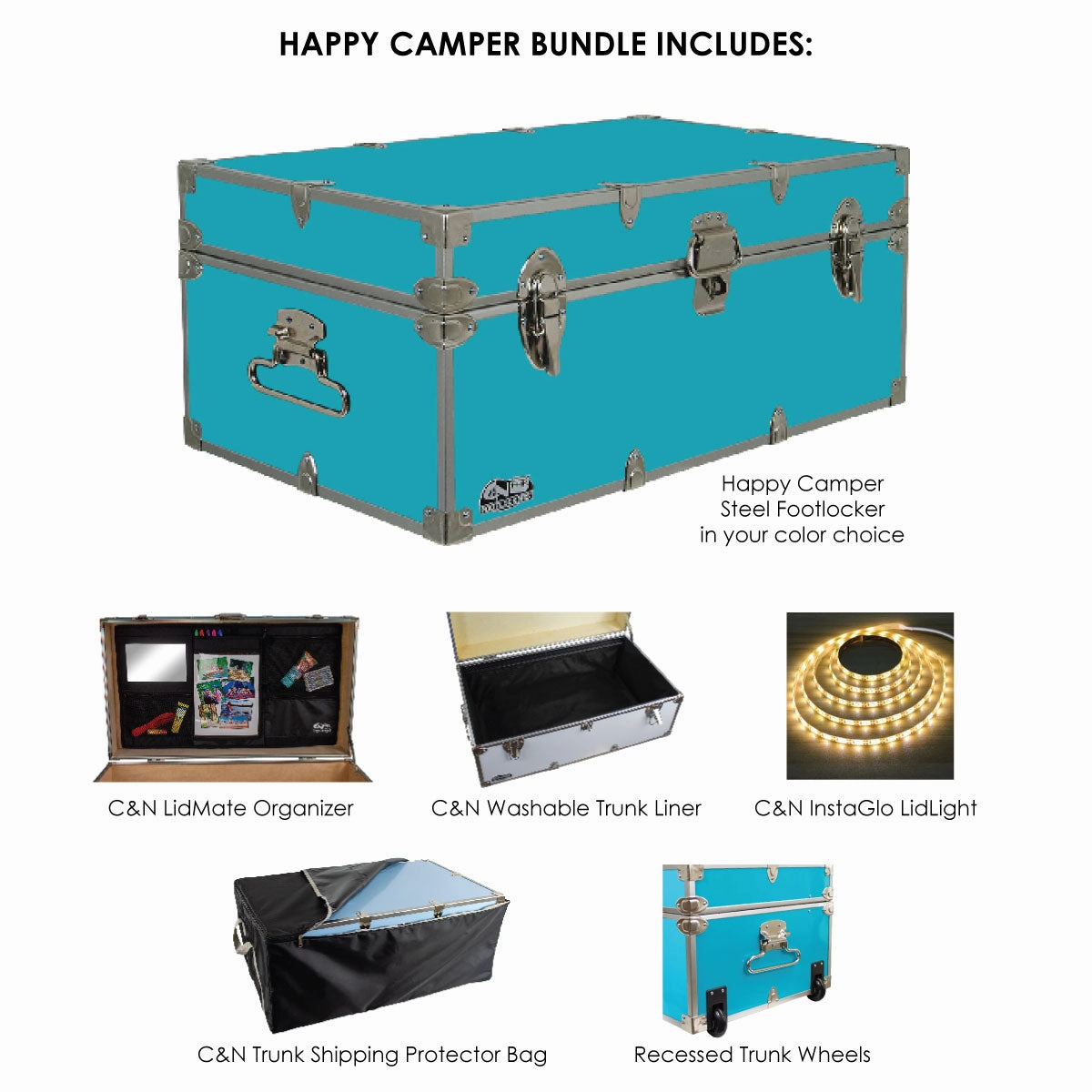 Camp Longhorn - Pro Pack Happy Camper Bundle - Save over $50 in Trunk Accessories