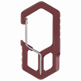Carabiner Bottle Opener - Drab Red