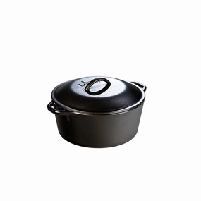 Cast Iron Dutch Oven-(5 Quart)