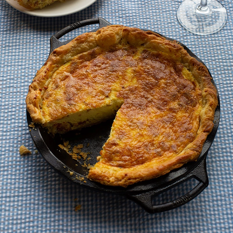 Cast Iron Pie Pan-(9 Inches)