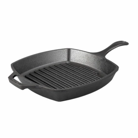 Cast Iron Square Grill Pan - 10.5in