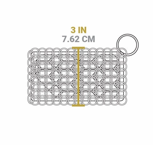 Chainmail Scrubbing Pad