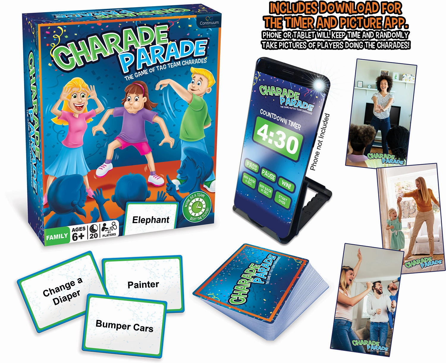 Charade Parade: The Game of Tag Team Charades
