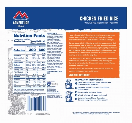 Chicken Fried Rice - Pouch