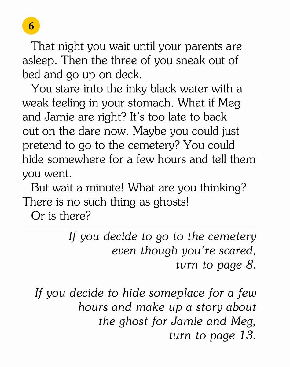 Choose Your Own Adventure - Ghost Island